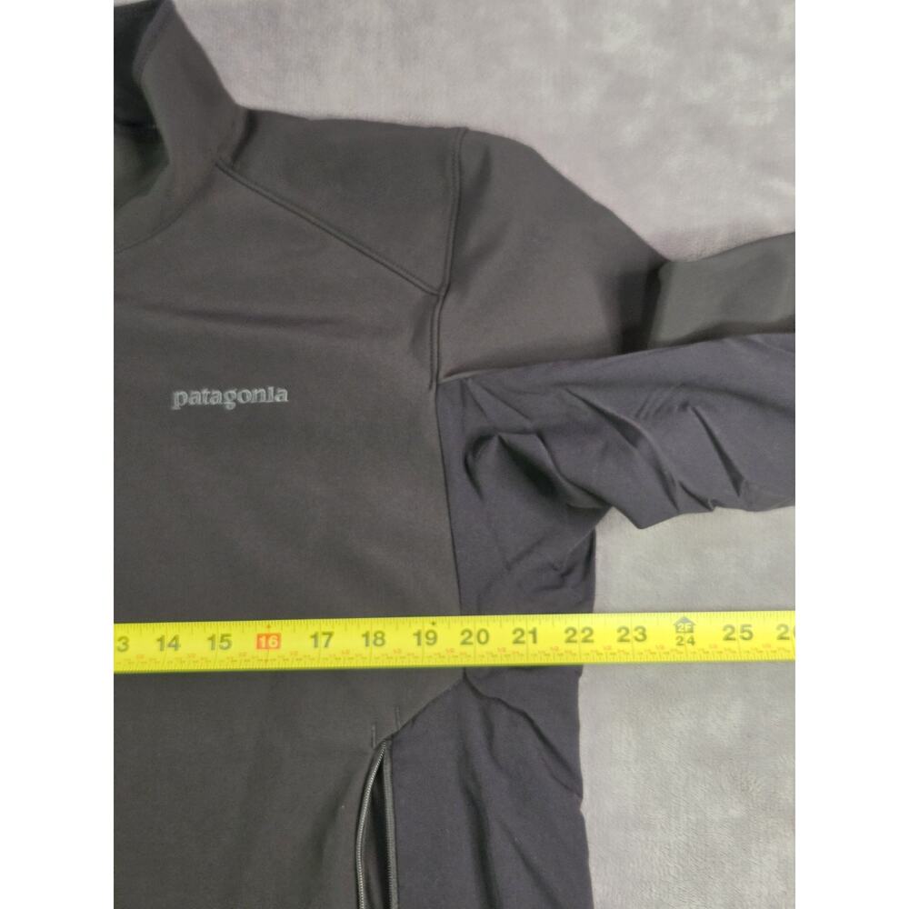 Patagonia Men's Size L Adze Hybrid Jacket Full Zip Black Hiking Camping C37-35 - Picture 3 of 11